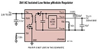 Analog Devices' LTM8067 Typical Application Image of Analog Devices' LTM8067 and LTM8068 DC/DC Converter
