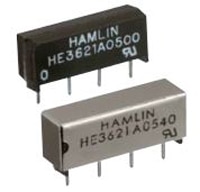 Littelfuse's HE3600 Series Miniature Reed Relays Image of Littelfuse's HE3600 Series Miniature Reed Relays