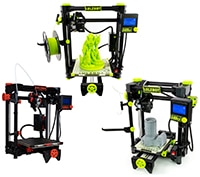 LulzBot's TAZ SideKick 3D Printers Image des imprimantes 3D TAZ SideKick de Lulzbot