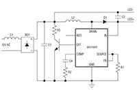 Analog Devices' MAX16840 LED Driver Image of Analog Devices MAX16840 LED Driver