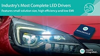 Analog Devices MAX25610A/B LED Drivers Abbildung: LED-Treiber MAX25610A/B von Analog Devices