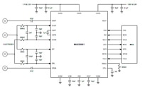 Analog Devices MAX30001 Biopotential and Bioimpedance AFE (click to enlarge) Image of Analog Devices MAX30001 Biopotential and Bioimpedance AFE (click to enlarge)