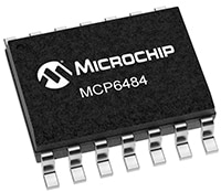 Microchip's MCP6481x Family Op Amps Image de la gamme d'amplificateurs opérationnels MCP6481x de Microchip