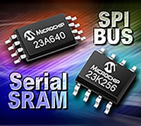Microchip Technology's SPI Serial SRAM and NVSRAM Devices Microchip Technology's SPI Serial SRAM and NVSRAM Devices