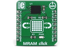 Image of MikroElektronika's MIKROE-2914 MRAM Click™ Board