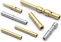 Mill Max's Crimp Pins and Receptacles Immagine di prese e pin a crimpare di Mill-Max