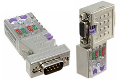 Image of Molex's Field Attachable D-Sub Connector