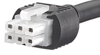 Molex's Mini-Fit® Overmolded Cable Assemblies Image of Molex's Mini-Fit Overmolded Cable Assemblies
