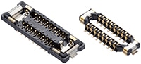 Molex's Quad-Row Board-to-Board Connectors Image of Molex's Quad-Row Board-to-Board Connectors