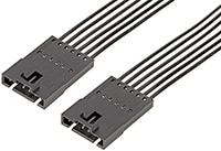 Molex's Stackable Linear (SL) Positive-Lock Off-the-Shelf Cable Assemblies Image of Molex's Stackable Linear (SL) Positive-Lock Off-the-Shelf Cable Assemblies