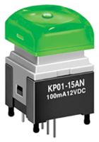 NKK Switches' KP Series Illuminated Switches Image of NKK Switches' KP Series Illuminated Switches