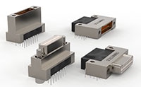 Omnetics Vertical and Horizontal Nano-D Connectors Image of Omnetics Vertical and Horizontal Nano-D Connectors
