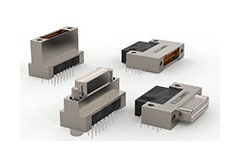 Image of Omnetics Vertical and Horizontal Nano-D Connectors