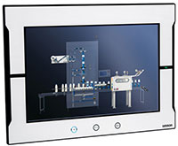 Omron's NA Series Advanced Programmable Terminal/HMI Omron 的 NA 系列先進可編程終端裝置/HMI 的圖片