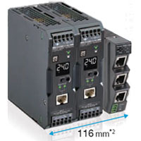 Omron's S8VK-X Ethernet Connected Smart Power Supplies Image of Omron's S8VK-X Ethernet Connected Smart Power Supplies