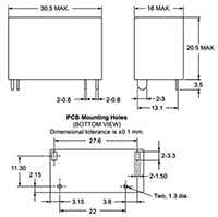 Omron G6QG-1A Dimensions Image of Omron G6QG-1A Dimensions
