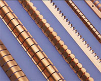Orbel's Beryllium Copper Finger-Stock Gaskets Image of Orbel's Beryllium Copper Finger-Stock Gaskets