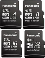 Panasonic's TA Series Memory Card Image of Panasonic's TA Series Memory Card