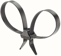 Panduit's Pan-Ty® Double Clamp and Double Loop Cable Ties Image of Panduit's Pan-Ty® Double Clamp and Double Loop Cable Ties
