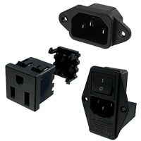 Qualtek's AC Receptacles Image of Qualtek's AC Receptacles