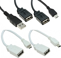 Qualtek's USB 2.0 Male and Female USB Cable Assembly Image of Qualtek's USB 2.0 Male and Female USB Cable Assembly