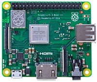 Raspberry Pi's 3 Model A+ Image of Raspberry Pi's 3 Model A+