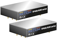 RP40Q-RUW/RP60Q-RUW DC/DC Converters RP40Q-RUW/RP60Q-RUW DC/DC Converters