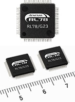 Renesas RL78/G23 Ultra-Low Power MCU Image of Renesas RL78/G23 Ultra-Low Power MCU