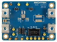 Richtek's RT6160A Buck-Boost Converter with I2C Interface Evaluation Board Image of Richtek's RT6160A Buck-Boost Converter with I2C Interface Evaluation Board