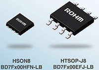 Rohm's BD7F Series DC / DC Converters Image of Rohm's BD7F Series DC / DC Converters