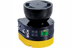 microScan 安全性雷射掃描器 Image of SICK microScan Safety Laser Scanner