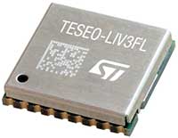 STMicroelectronics Teseo-LIV3FL Tiny GNSS Low-Power Module Image of STMicroelectronics Teseo-LIV3FL Tiny GNSS Low-Power Module