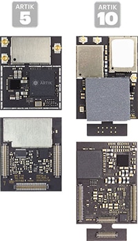 Samsung's ARTIK™ Module Connectors Image des connecteurs de modules ARTIK de Samsung