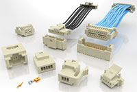 Samtec's 1 mm Pitch Micro Mate Discrete Wire System Billede af Samtec's 1 mm pladsbesparende diskrete ledningssystem