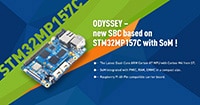 Seeed's ODYSSEY STM32MP157C SoM + Carrier Single Board Computer Image of Seeed's ODYSSEY STM32MP157C SoM + Carrier Form Factor Single Board Computer for Fast Prototyping