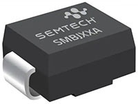 Semtech SMBJXXA Series ESD Protection Diodes Image of Semtech SMBJXXA Series ESD Protection Diodes