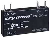Sensata Crydom CN Series Plug-In Solid-State Relays Abbildung: Steckbare Halbleiterrelais der Serie CN von Sensata Crydom