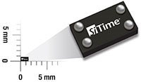 SiTime's SiT1566 Super-TCXO Immagine del super-TCXO SiT1566 di SiTime