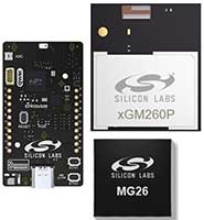 Silicon Labs MG26, BG26, and PG26 Wireless SoC, MCU, and Development Products Image of Silicon Labs MG26, BG26, and PG26 Wireless SoC, MCU, and Development Products