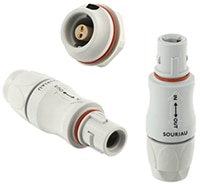 Souriau's JMX Series Plastic Push-Pull Connectors for Medical Applications Image of Souriau's JMX Series Plastic Push-Pull Connectors for Medical Applications