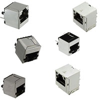 Bel Magnetic Solutions' Vertical Single-Port Ethernet RJ45 MagJack® ICMs Image of Bel Magnetic Solutions' Vertical Single Port Ethernet RJ45 MagJack® ICMs