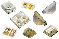 SunLED's 3-Dome RGB SMD LED Image de la LED CMS RVB à 3 dômes de SunLED