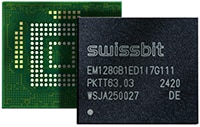 Swissbit EM-30/36 e.MMC-5.1 Embedded Storage Solutions Image of Swissbit EM-30/36 e.MMC-5.1 Embedded Storage Solutions