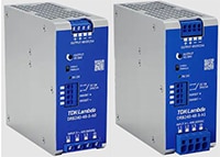 TDK-Lambda's DRB120 to DRB960 3-Phase DIN Rail Power Supplies Image of TDK-Lambda's DRB120-3/240-3 3-Phase DIN Rail Power Supplies