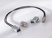 TE Connectivity/AMP's Mini, IP67-Sealed W2W Connector Image of TE Connectivity/AMP's Mini, IP67-Sealed W2W Connector