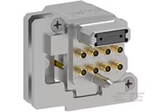 NanoRF-Anschlussmodul für den VITA-VNX+-Standard NanoRF Connector Module for VITA VNX+ Standard - TE Connectivity Aerospace Defense and Marine