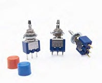 TE Connectivity's Blue Series Pushbutton Switches Image of TE Connectivity's Blue Series Pushbutton Switches