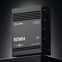 Teltonika RUTM54 Router with Telit Modem Image du routeur RUTM54 de Teltonika avec modem Telit