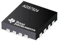 Texas Instruments' ADS7924, MicroPOWER™ Analog-to-Digital Converters Abbildung: MicroPOWER™-Analog/Digital-Wandler ADS7924 von Texas Instruments