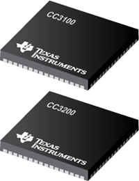Texas Instruments' CC3100 and CC3200 SimpleLink™ Wi-Fi and IoT Solution Image of Texas Instruments' CC3100 and CC3200 SimpleLink™ Wi-Fi and IoT Solution